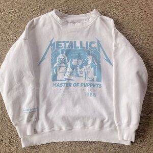 American Eagle Metallica sweatshirt excellent condition large L medium